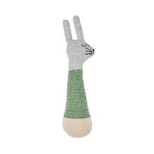 Load image into Gallery viewer, Rattle - Green Rabbit