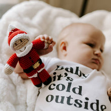 Load image into Gallery viewer, Christmas  Rattle - Santa