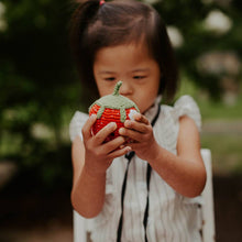 Load image into Gallery viewer, Friendly Plush Strawberry Rattle