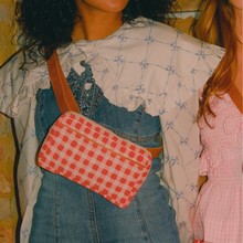 Load image into Gallery viewer, Block Print Belt Bag - Tomato joyn11