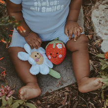 Load image into Gallery viewer, Friendly Plush Strawberry Rattle