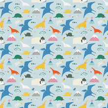 Load image into Gallery viewer, Paintbrush Studios ANIMAL ALPHABET - BLUE DINOSAURS