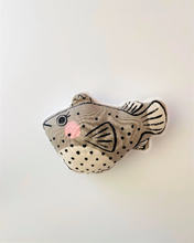 Load image into Gallery viewer, Puffer Fish Rattle Toy