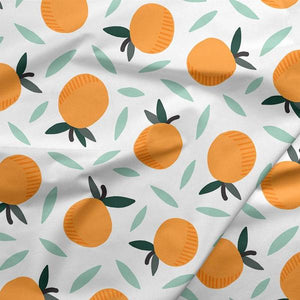 Paintbrush Studios Fruity Oranges White