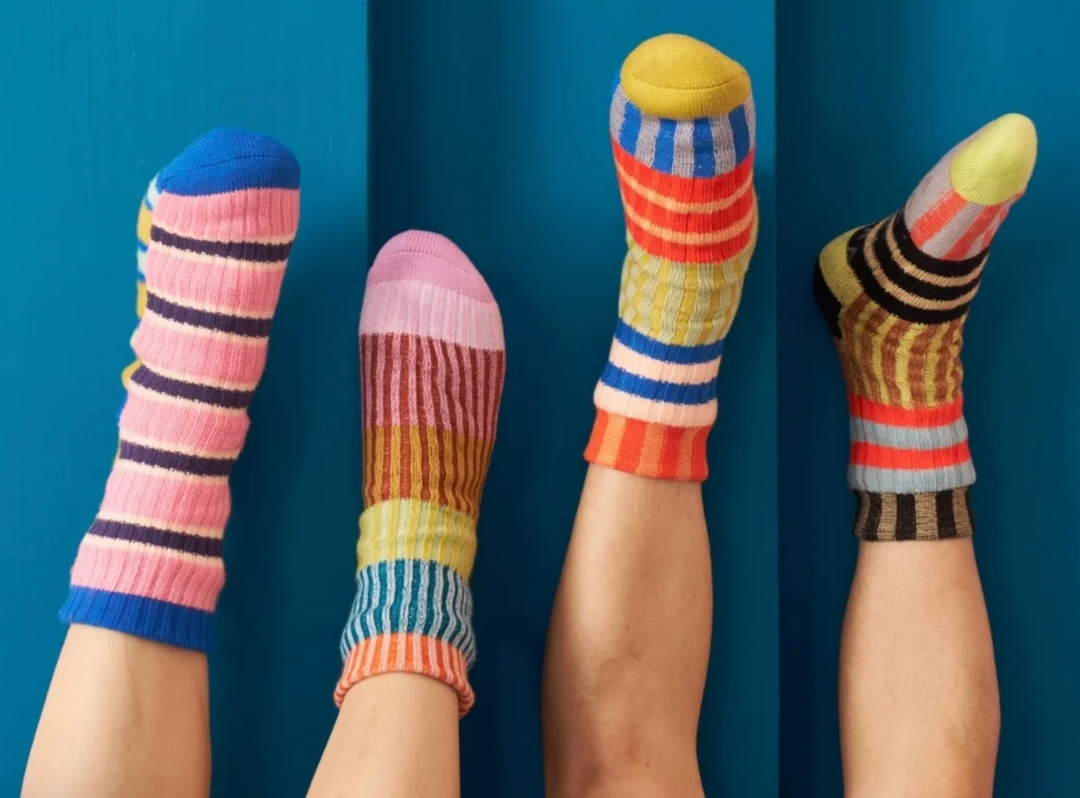 socks and slippers