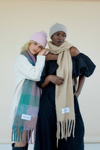 Load image into Gallery viewer, The Reykjavik Scarf - 100% Recycled - Purple Check - AW24