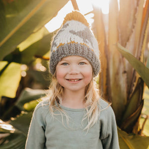 T-Rex Knit Beanie Hat Baby & Kids