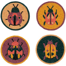 Load image into Gallery viewer, Amulet Beaded Coasters Set of 4