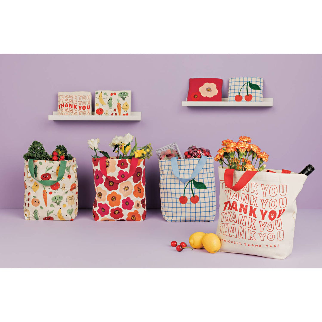 Very Cherry Pocket Tote