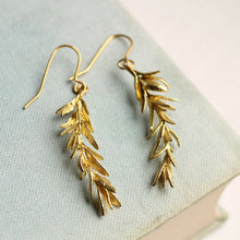 Load image into Gallery viewer, Rosemary Leaf Earrings SP01