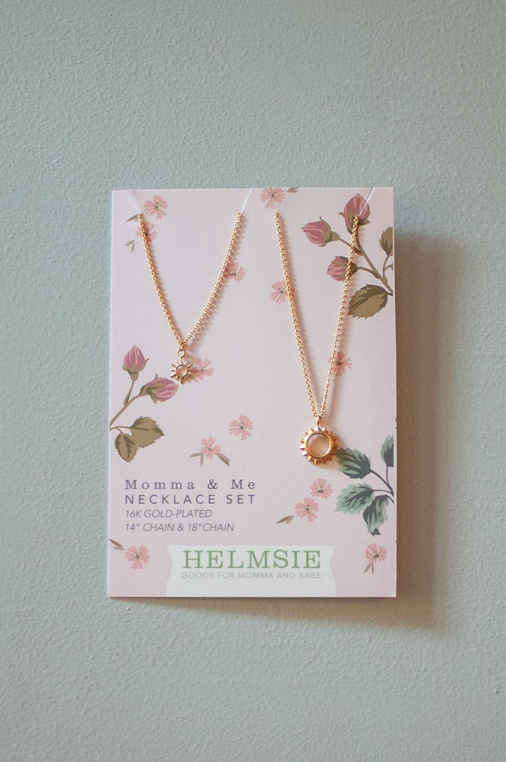 Momma + Me Sunshine Necklace Set HS24