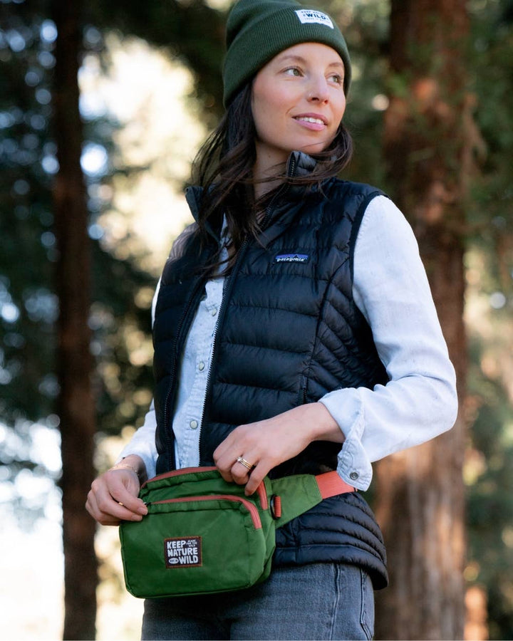 KNW Fanny Pack | Coal/Cream