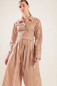 A striped woven pant - FP1437