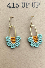 Load image into Gallery viewer, Little Darlings - Pumpkin + Seafoam