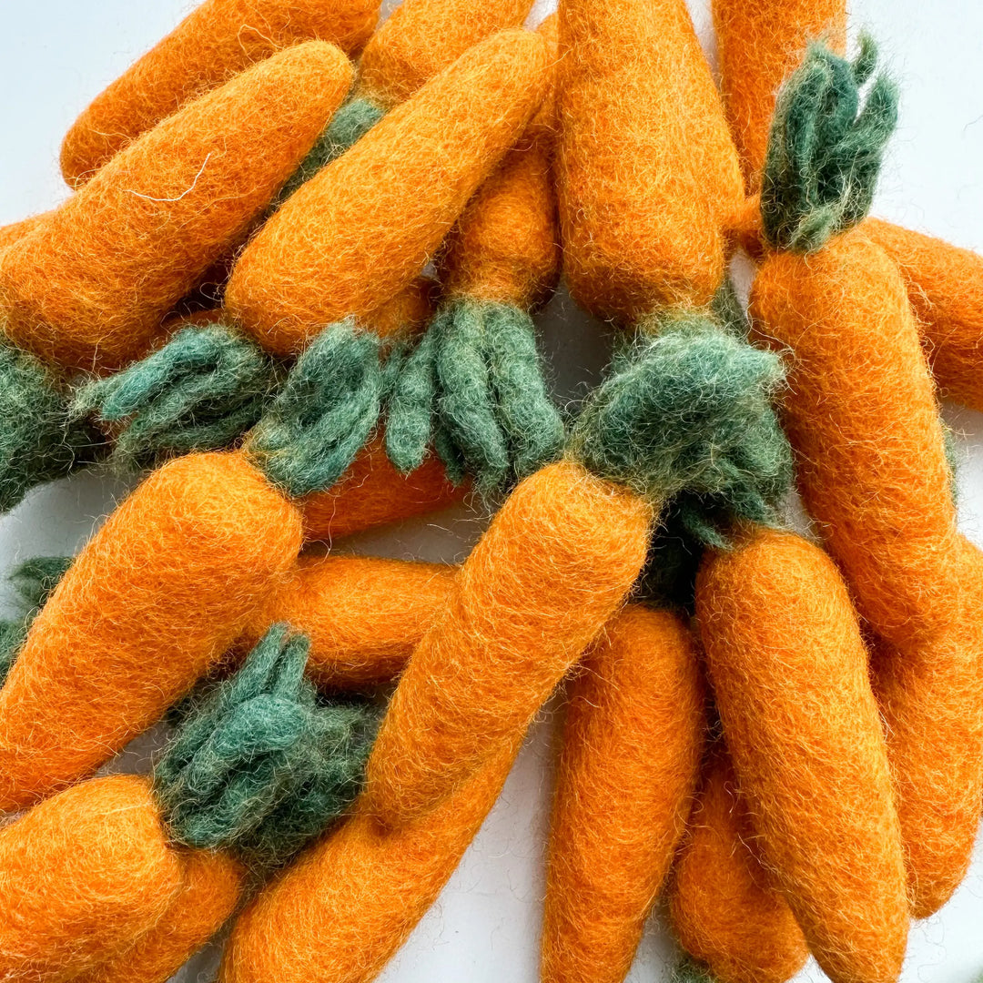 Felt Orange Carrot
