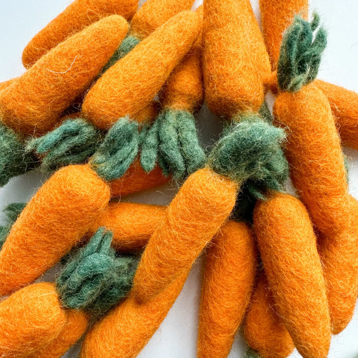 Felt Orange Carrot