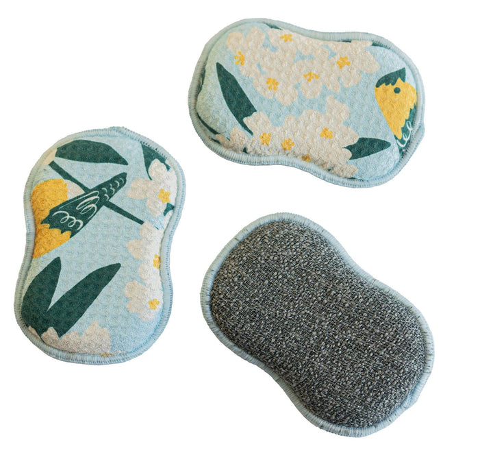 RE:usable Sponges (Set of 3) - Nuthatch Birdsong