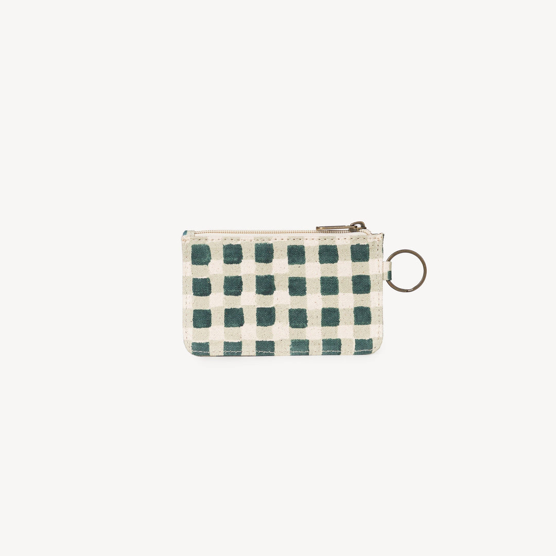 ID Pouch - Evergreen Gingham joyn17