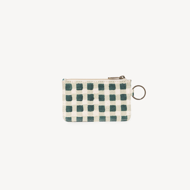 ID Pouch - Evergreen Gingham joyn17