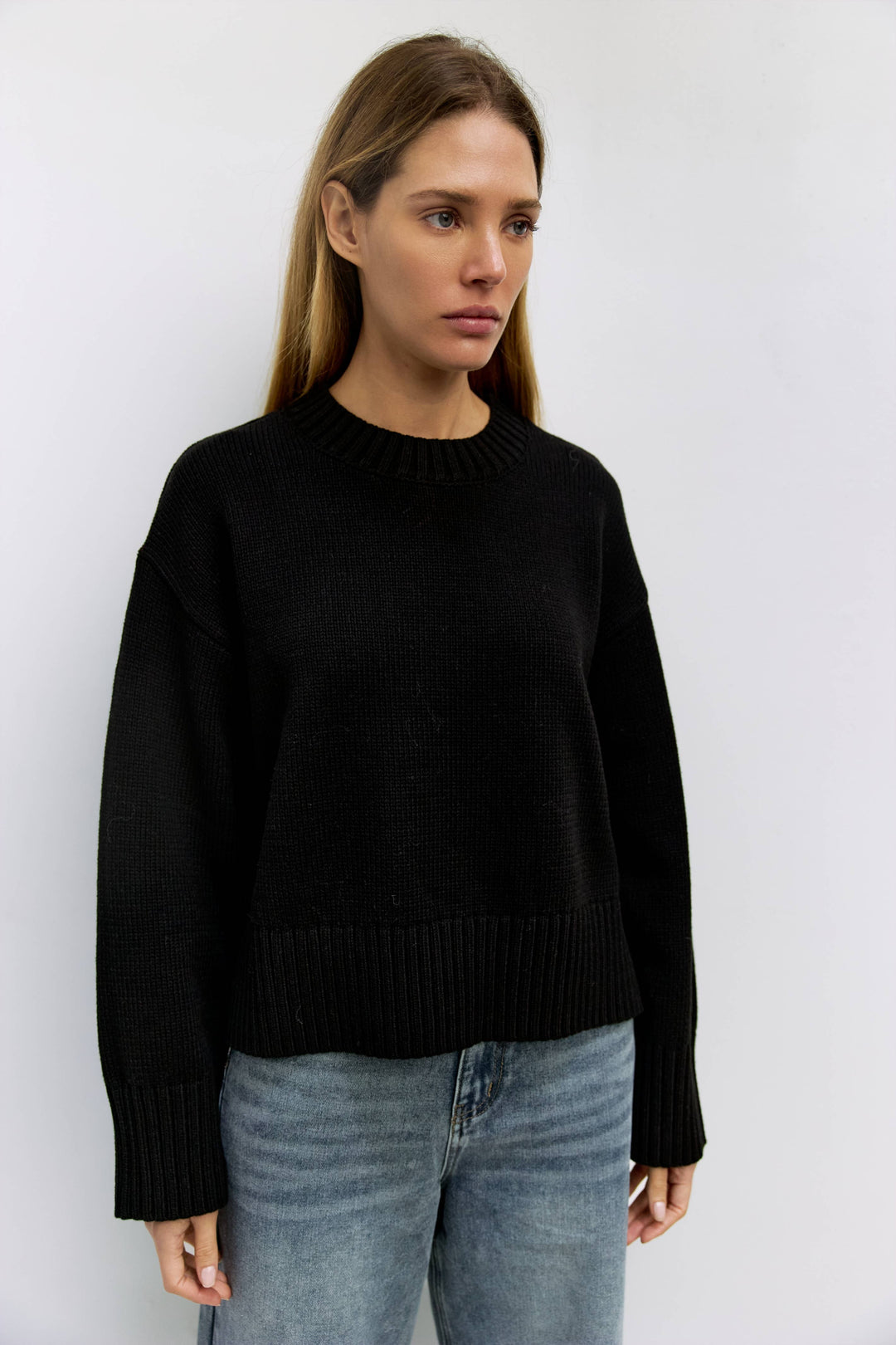 The Asher Sweater | Oversized Cropped Sweater TM24