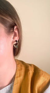 Onyx + Wyoming Jade Duality Earrings MS16