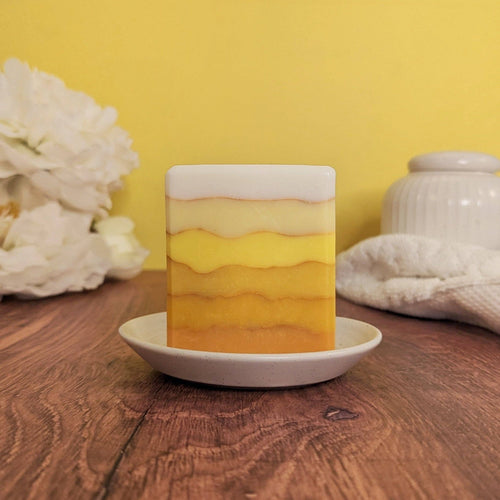 Lemon Chiffon - Yellow Goats Milk Soap