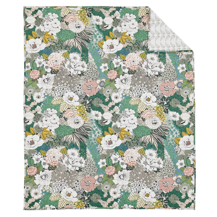 Bettina Floral Quilted Throw