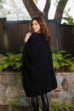 Load image into Gallery viewer, Cozy Chunky Ribbed Knit Pocket Ruana