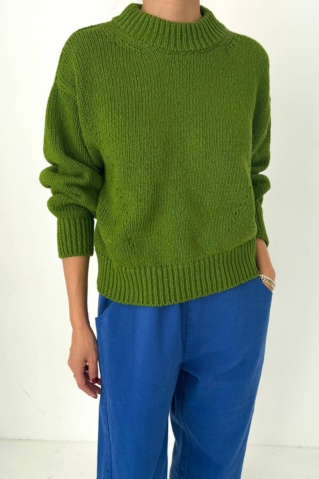 Zoe Cotton Sweater LBS22