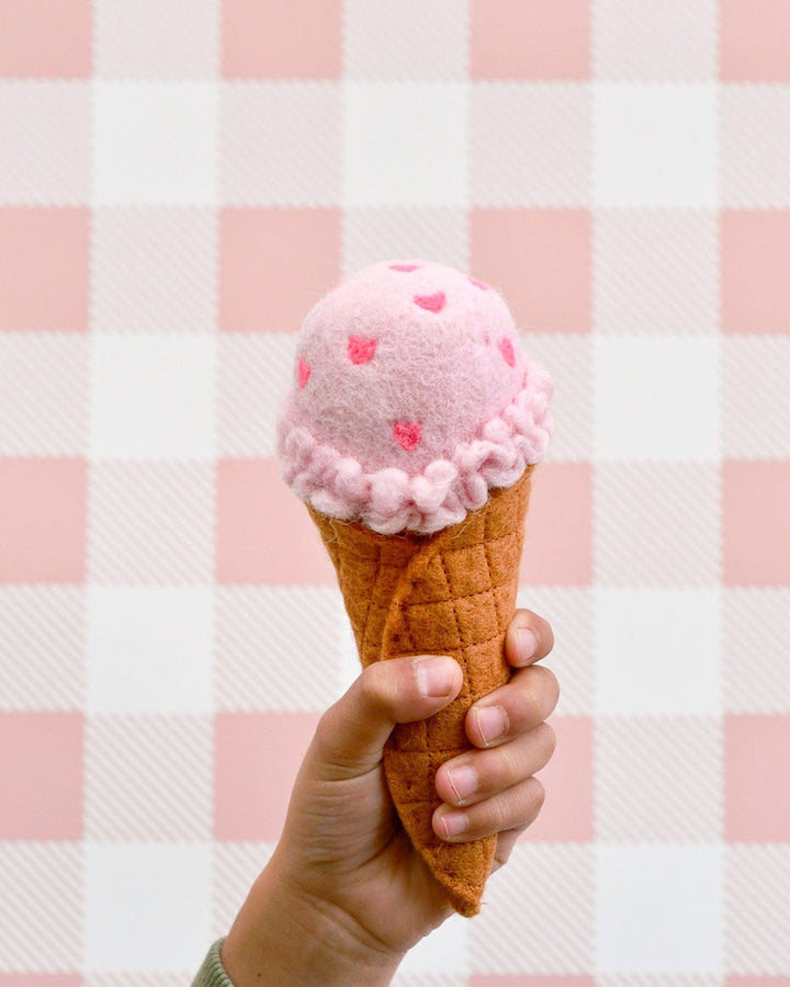 Felt ice cream