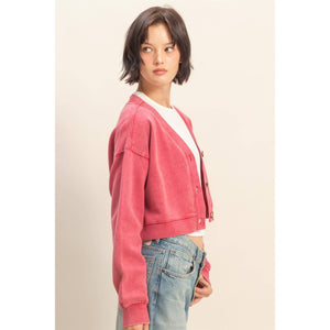 French Terry Cardigan HYF13