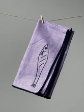 Load image into Gallery viewer, Linen Blend Napkins - Fish (Set of 2)