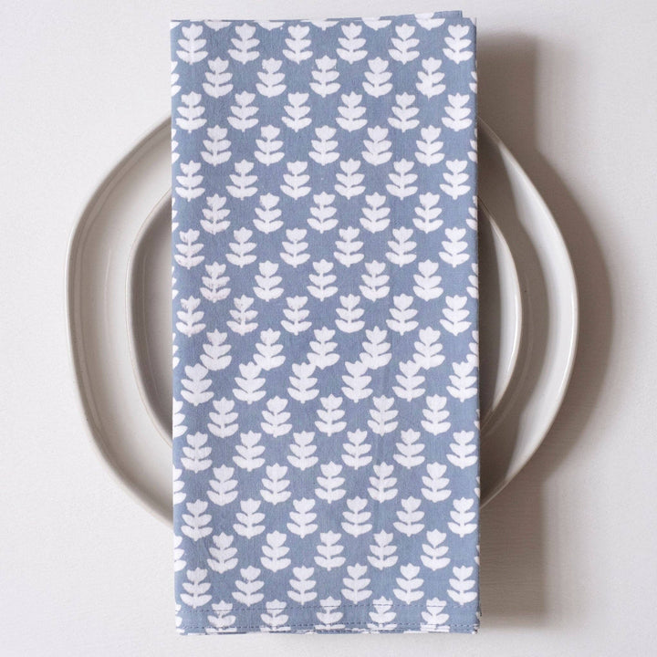 Tula Cloud Block Printed Napkins GM994