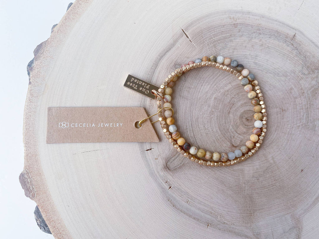 Gemstone Double Wrap