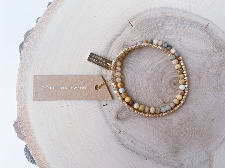 Gemstone Double Wrap