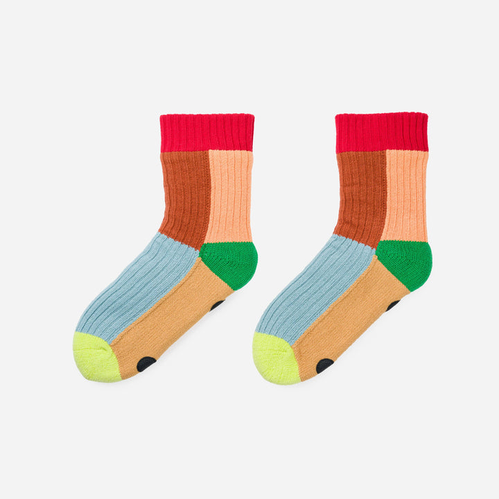 Kaleidoscope Knit House Socks VR534