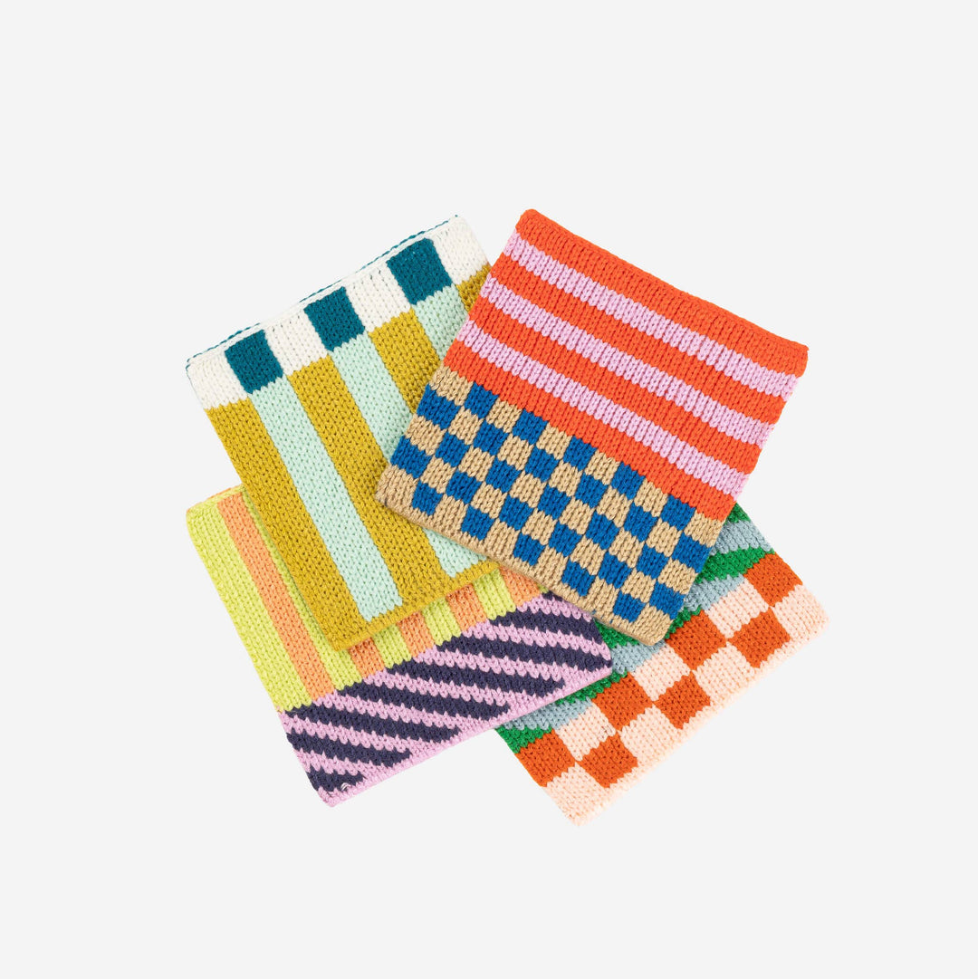 Pattern Patch Coaster Set VR299