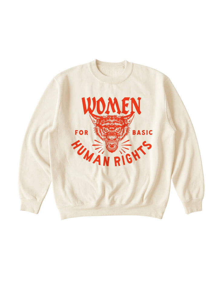 Women for basic human rights Sweatshirt WB224