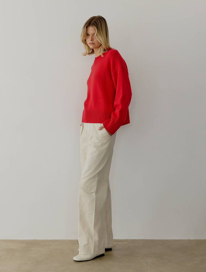 The Asher Sweater | Oversized Cropped Sweater TM24