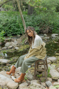 P2891   WASHED BARREL PANTS