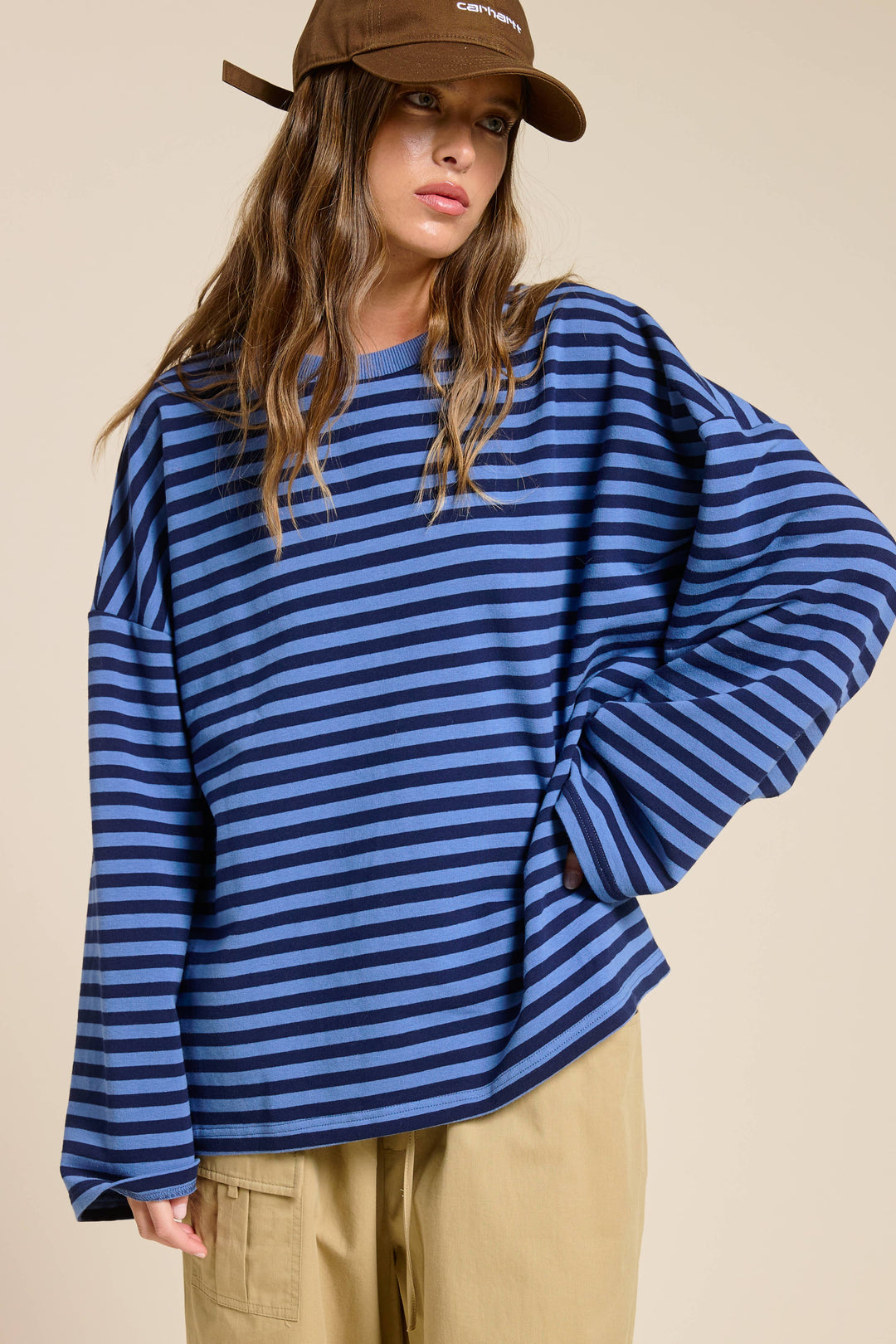 Striped Terry Top MOS23
