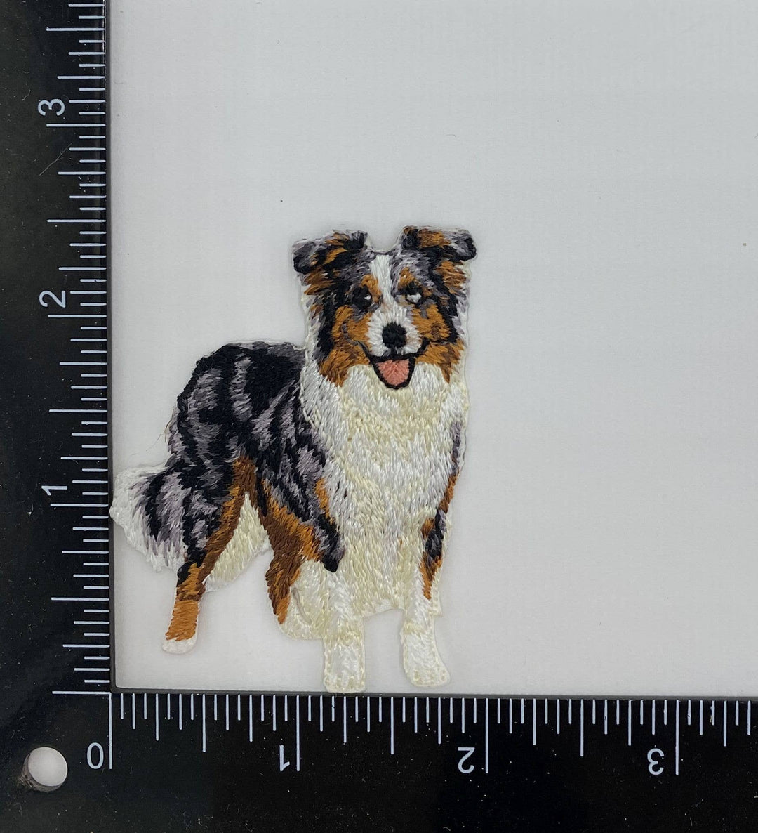 Australian Shepherd Dog, Puppy, Pets, Iron on Patch IR