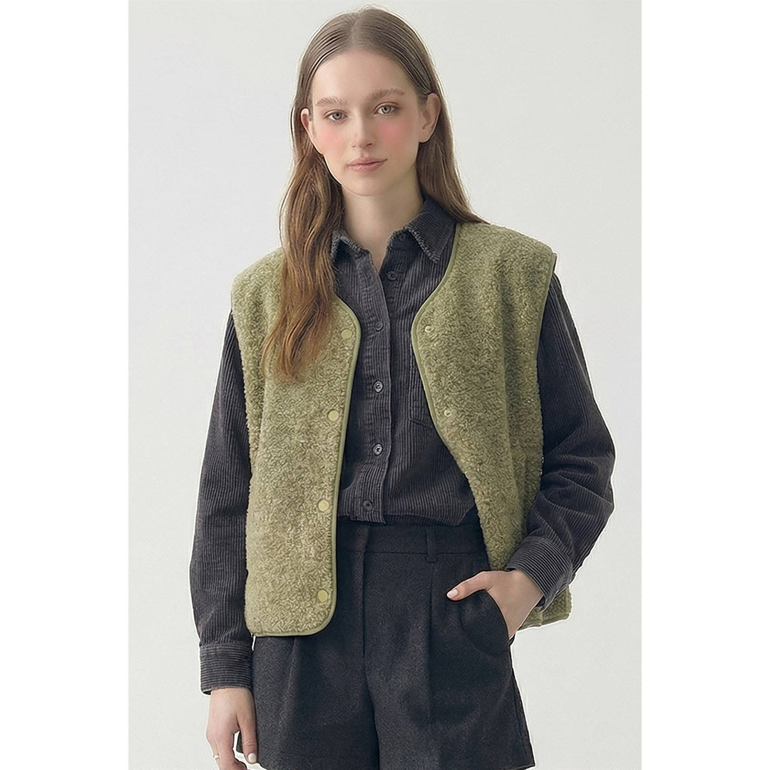 Cozyline Vintage Sherpa Vest VV59