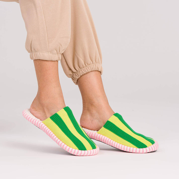 Super Stripe Slide Slippers VRSLP