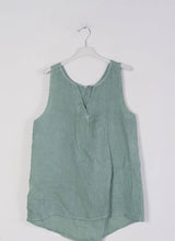 Load image into Gallery viewer, Lea &amp; Luc 100% Linen Tank Top REF. 38009