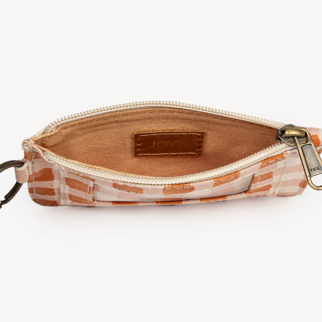 ID Pouch - Harvest Gold Gingham joyn15