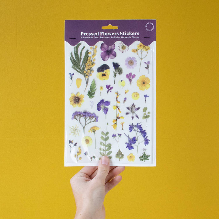 Pressed Flowers Sticker Sheet