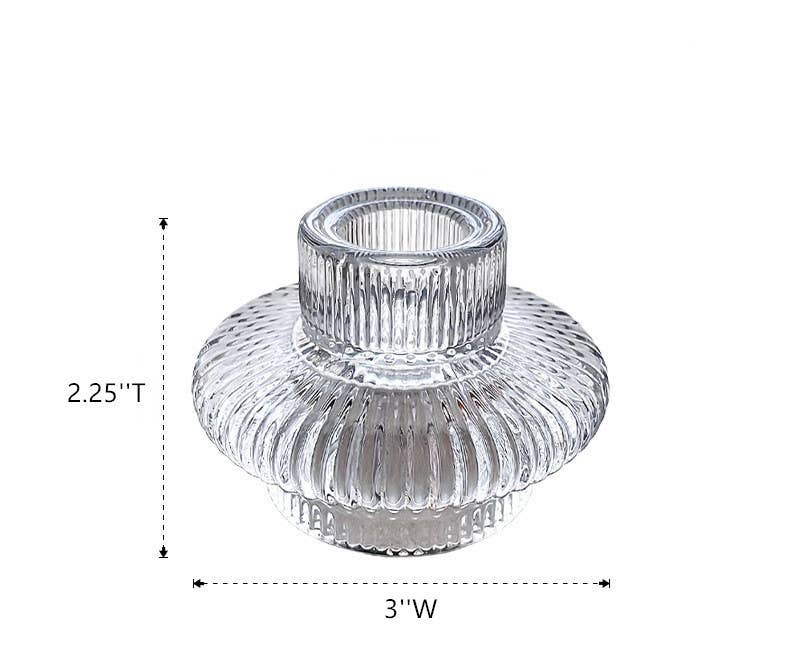Taper/Tea Light Candlesticks, Stackable/Revers CandleHolders H66