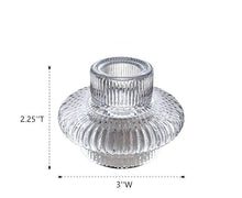 Load image into Gallery viewer, Taper/Tea Light Candlesticks, Stackable/Revers CandleHolders H66