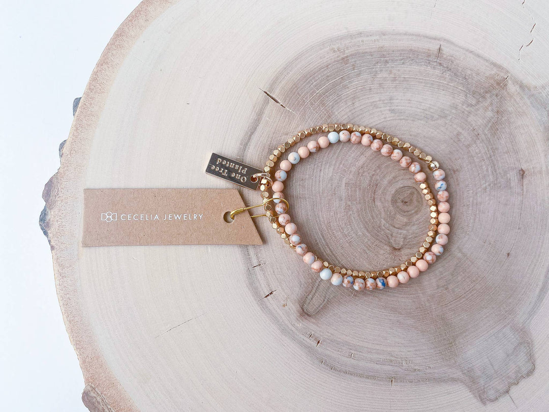 Gemstone Double Wrap